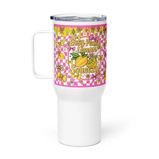 Travel mug with a handle Good Vibrations