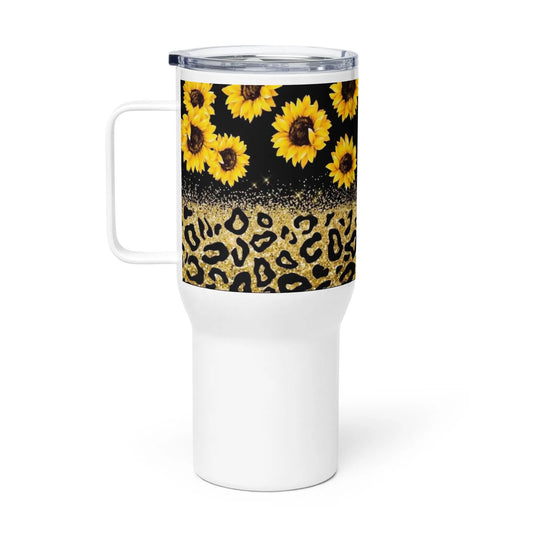 Travel mug with a handle Good Vibrations