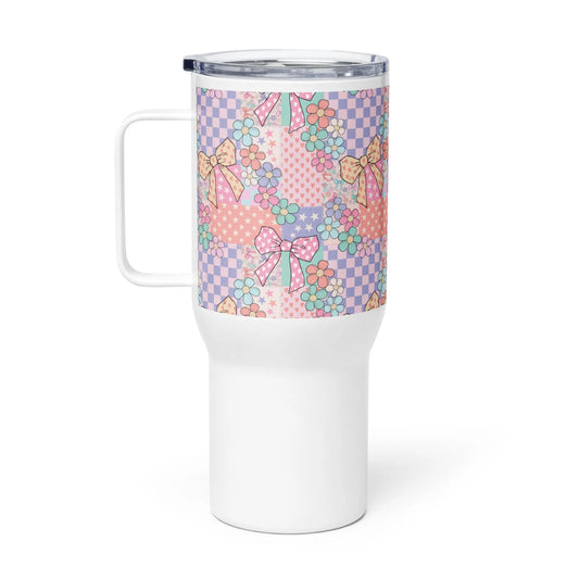 Travel mug with a handle Good Vibrations