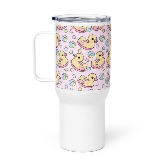 Travel mug with a handle Good Vibrations