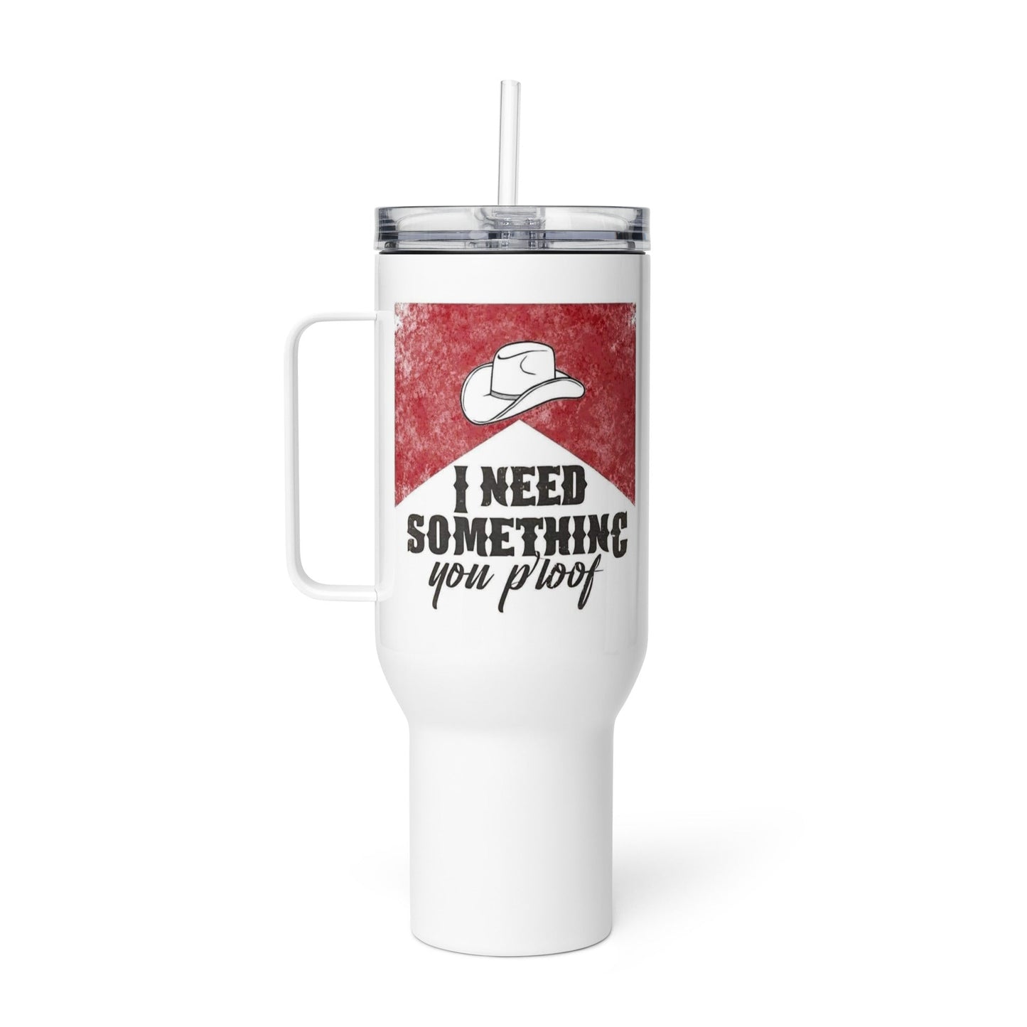 Travel mug with a handle Good Vibrations