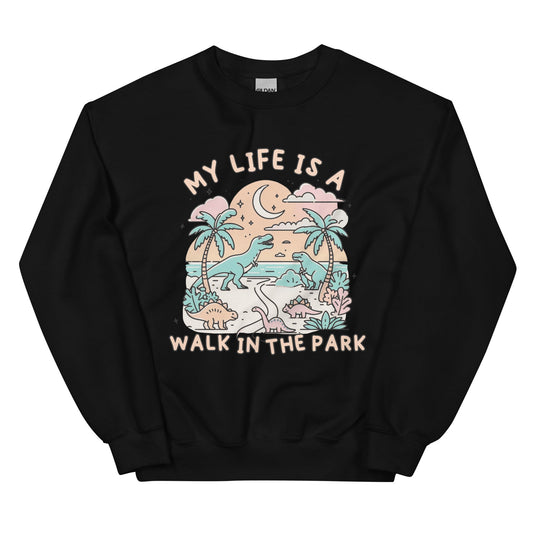 Walk in Park Sweatshirt Good Vibrations Adult Super Store