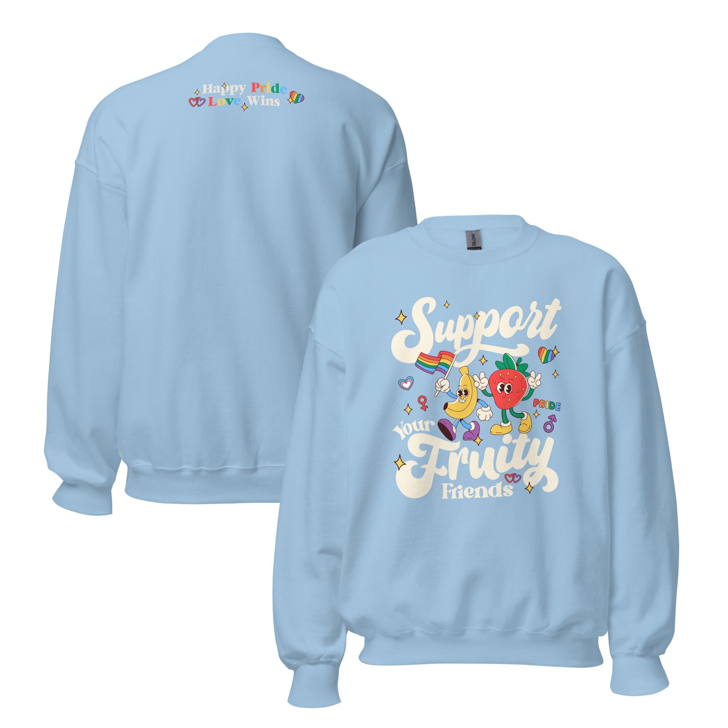 Unisex Sweatshirt Good Vibrations Adult Super Store