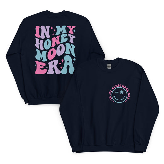 Honeymoon Era Smiley Sweatshirt Good Vibrations Adult Super Store