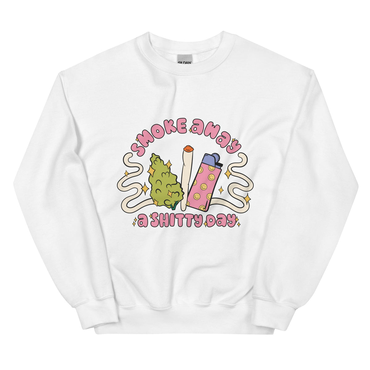 Unisex Sweatshirt Good Vibrations Adult Super Store