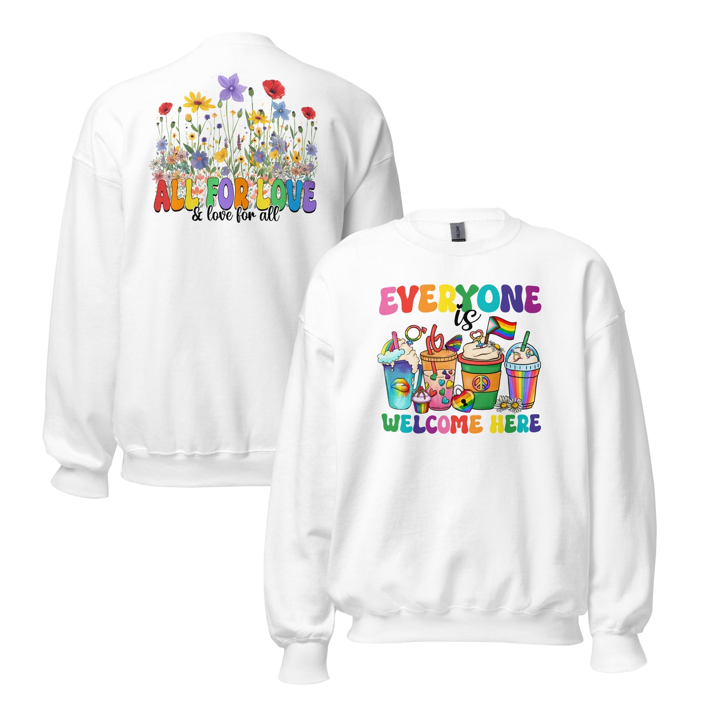 Unisex Sweatshirt Good Vibrations Adult Super Store