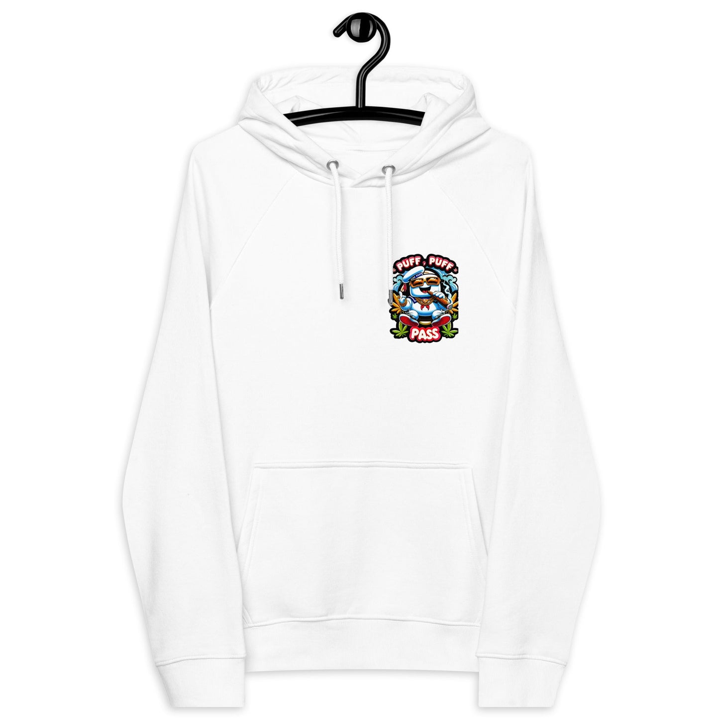 Unisex eco raglan hoodie Good Vibrations Adult Super Store