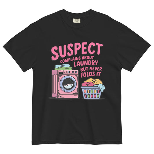 Suspect Laundry T-shirt Good Vibrations Adult Super Store
