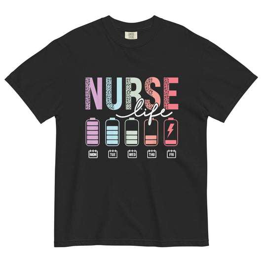 Unisex garment-dyed heavyweight t-shirt Good Vibrations
