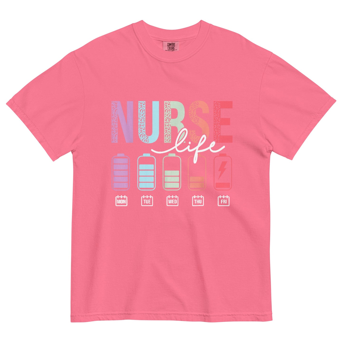 Unisex garment-dyed heavyweight t-shirt Good Vibrations
