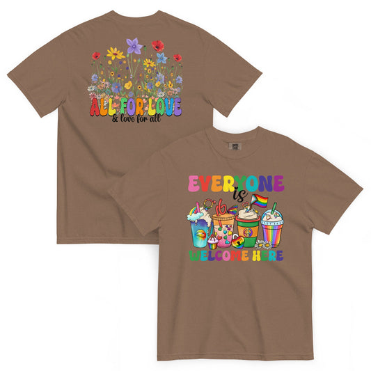 Unisex garment-dyed heavyweight t-shirt Good Vibrations Adult Super Store