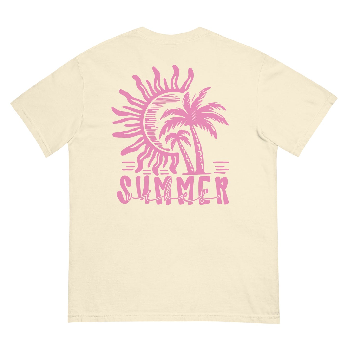 Unisex garment-dyed heavyweight t-shirt Good Vibrations Adult Super Store
