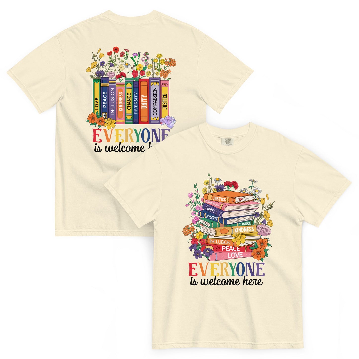 Unisex garment-dyed heavyweight t-shirt Good Vibrations Adult Super Store