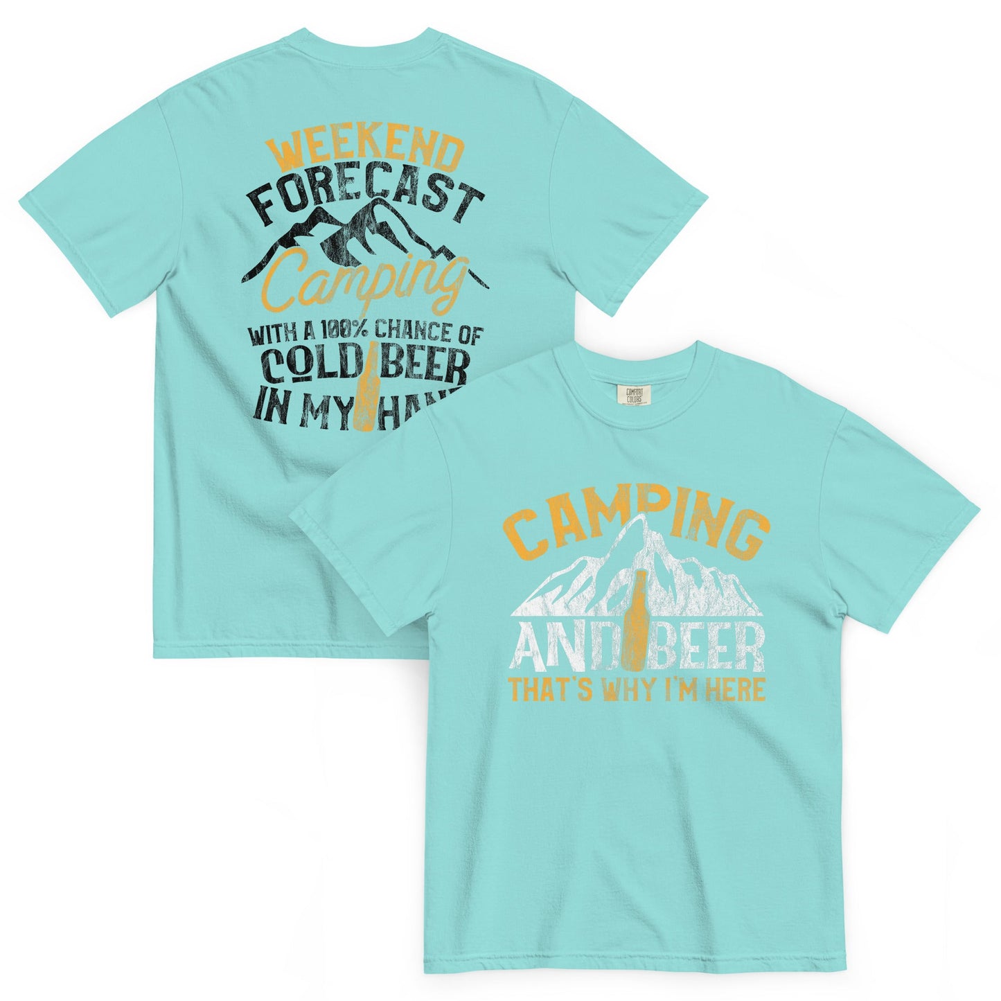 Unisex garment-dyed heavyweight t-shirt Good Vibrations