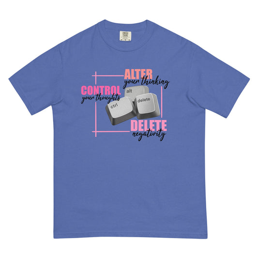 Unisex garment-dyed heavyweight t-shirt Good Vibrations Adult Super Store