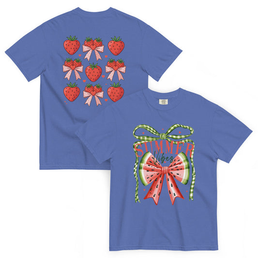 Unisex garment-dyed heavyweight t-shirt Good Vibrations Adult Super Store
