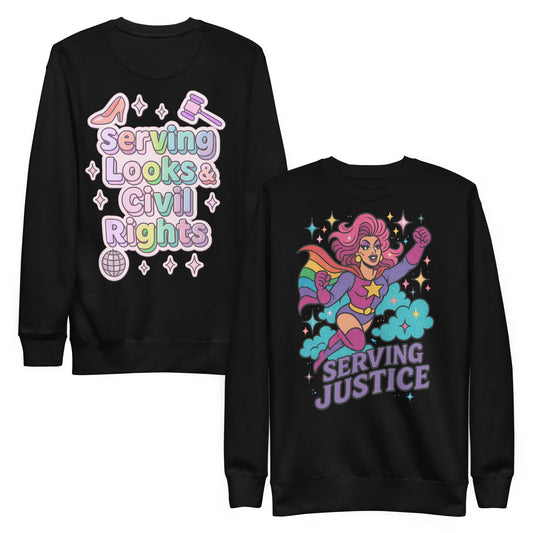 Unisex Premium Sweatshirt Good Vibrations