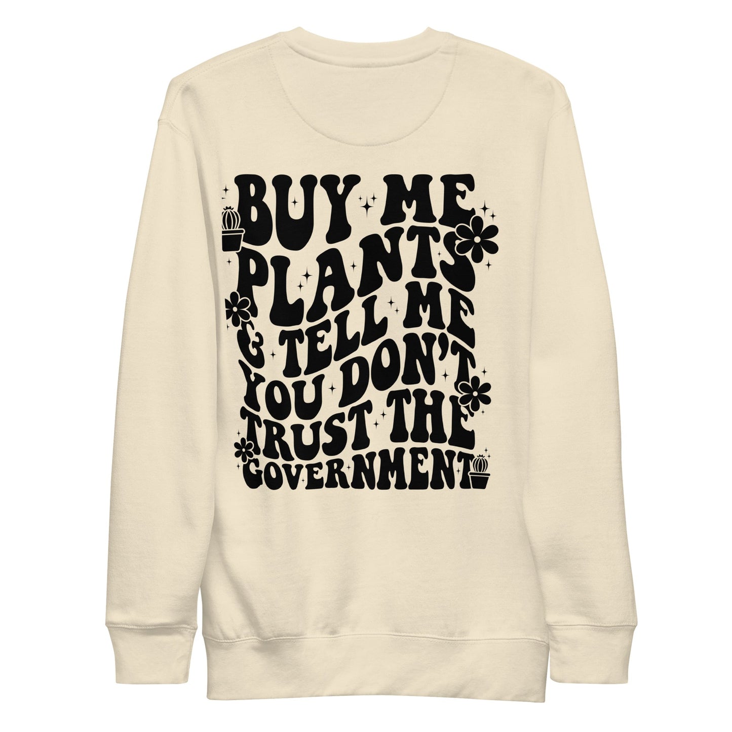 Unisex Premium Sweatshirt Good Vibrations Adult Super Store