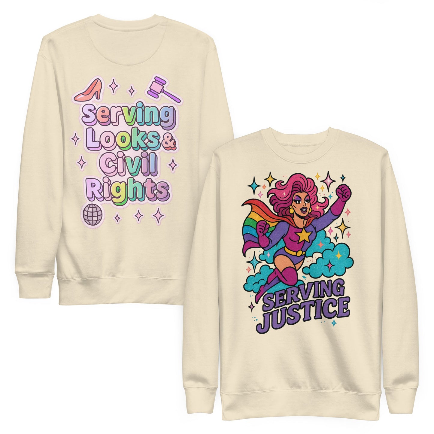 Unisex Premium Sweatshirt Good Vibrations