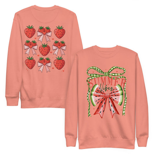 Unisex Premium Sweatshirt Good Vibrations Adult Super Store