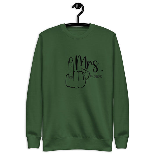 Mrs. Finger Sweatshirt Good Vibrations Adult Super Store