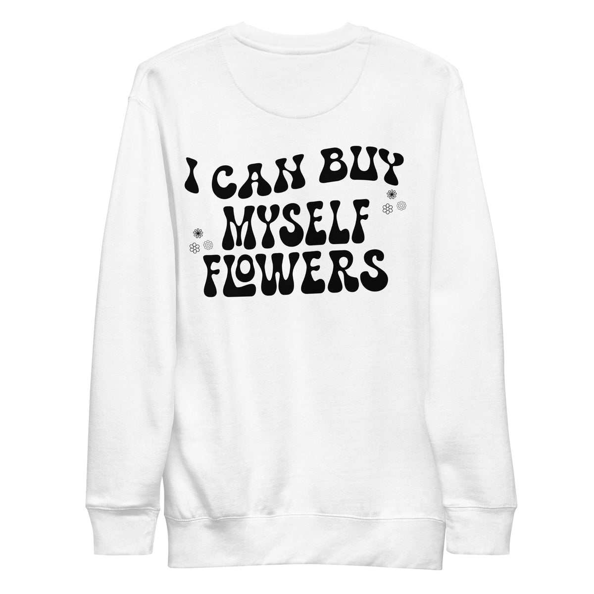 Buy Myself "Flowers" Sweatshirt Good Vibrations Adult Super Store