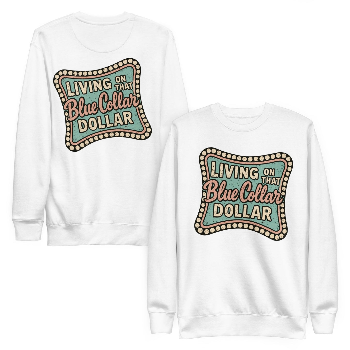 Unisex Premium Sweatshirt Good Vibrations Adult Super Store