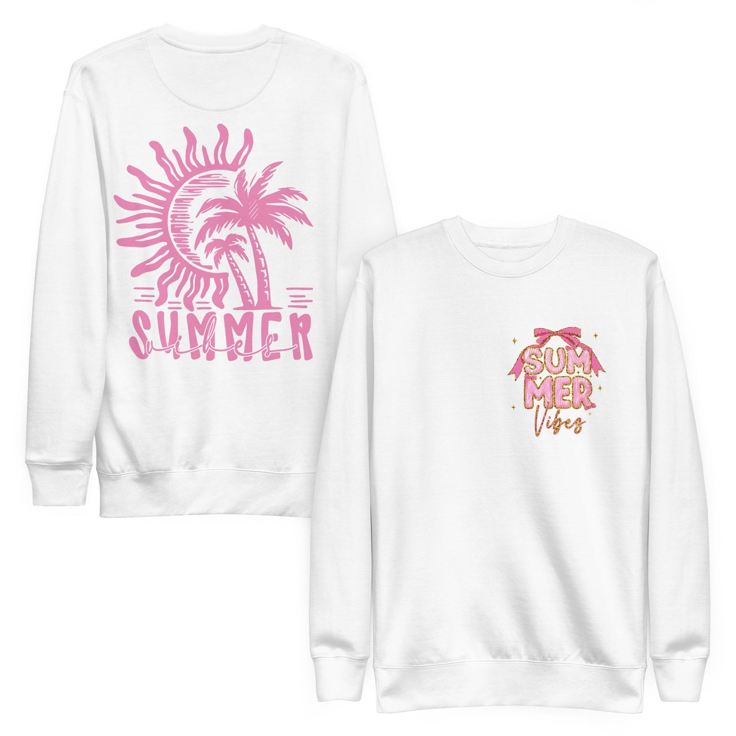 Unisex Premium Sweatshirt Good Vibrations Adult Super Store