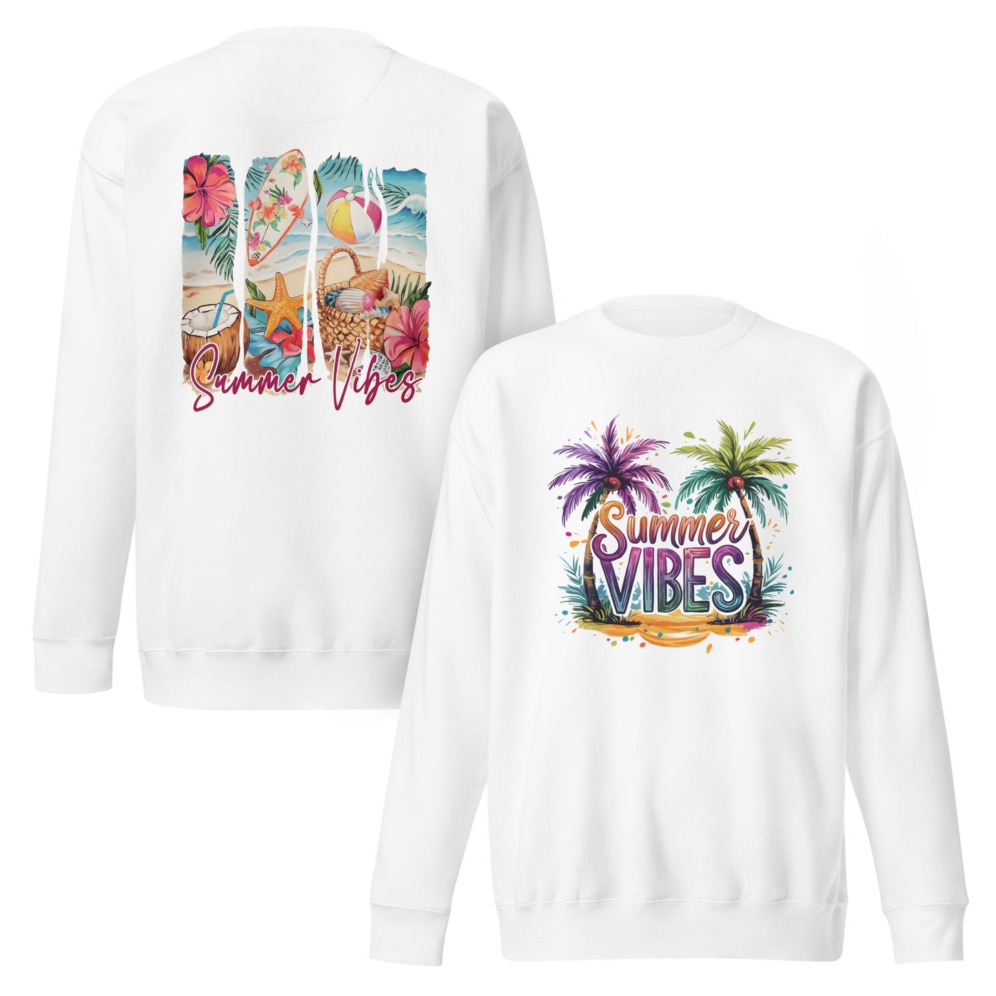 Unisex Premium Sweatshirt Good Vibrations Adult Super Store