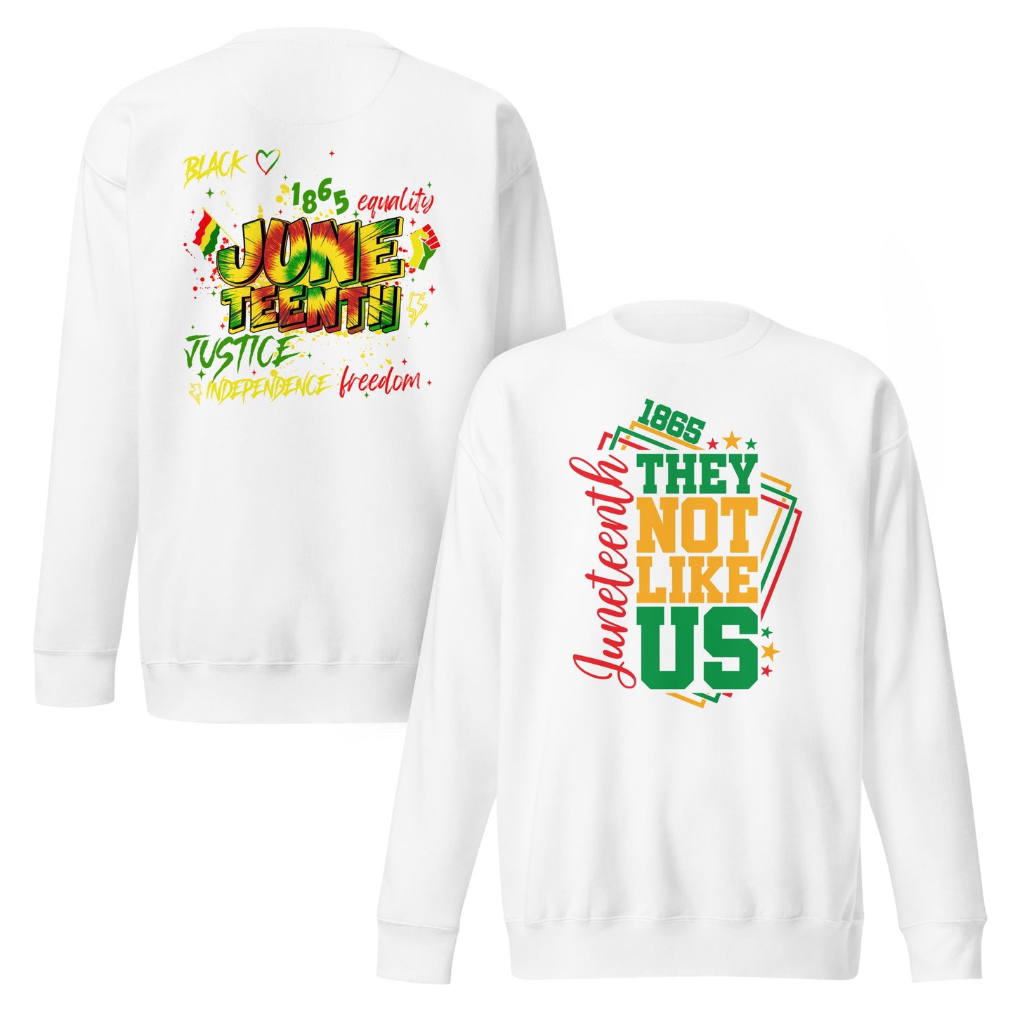 Unisex Premium Sweatshirt Good Vibrations Adult Super Store