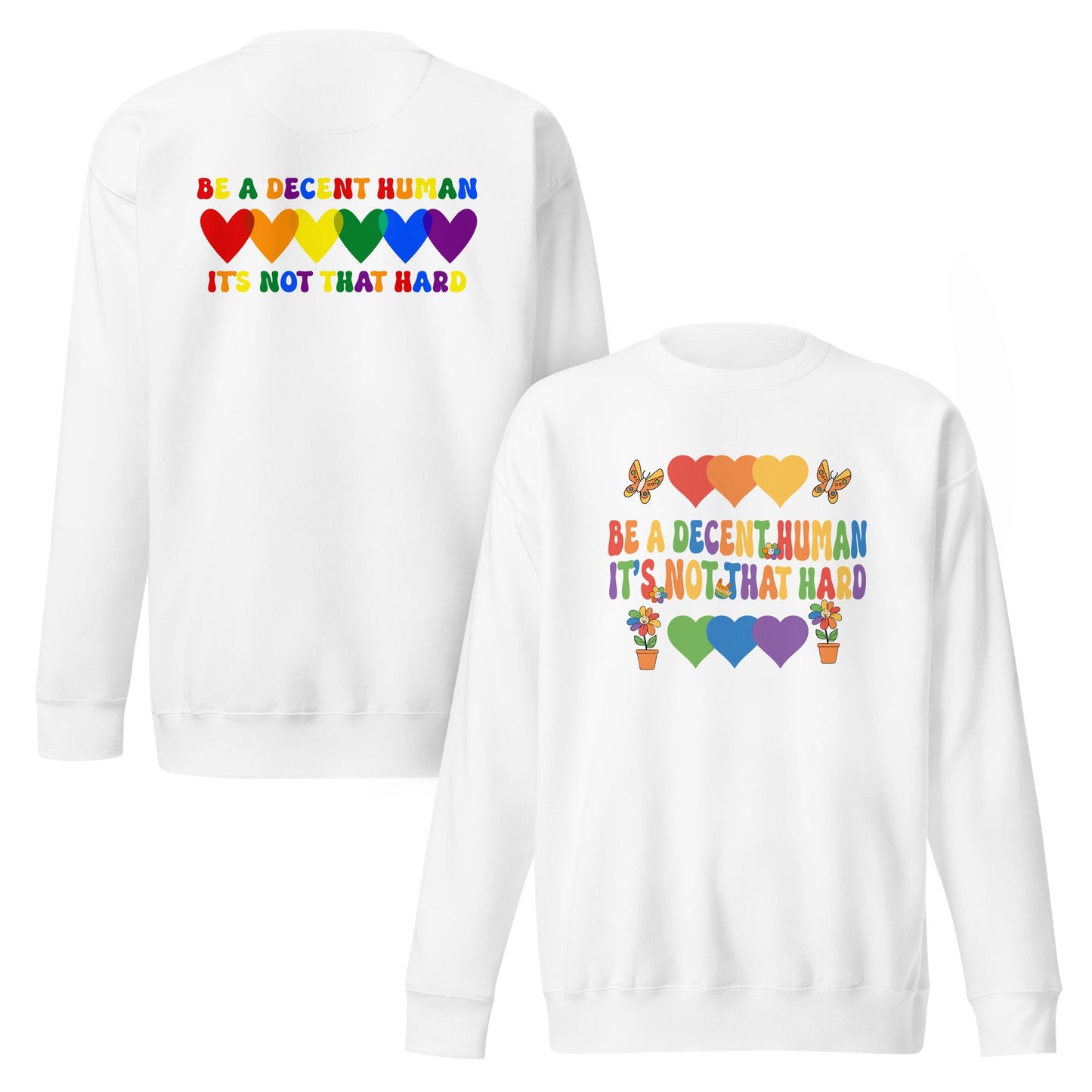 Unisex Premium Sweatshirt Good Vibrations Adult Super Store