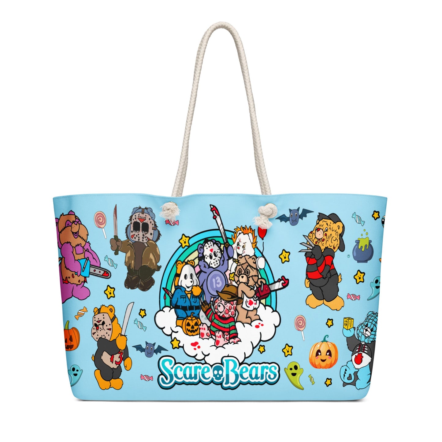 Oversized weekender bag Good Vibrations