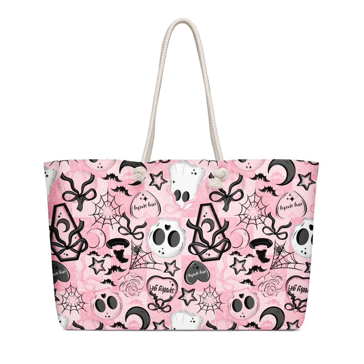 Oversized weekender bag Good Vibrations