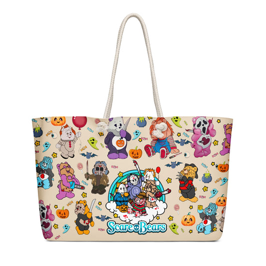 Oversized weekender bag Good Vibrations