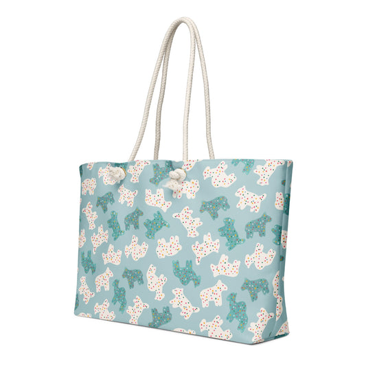 Oversized weekender bag Good Vibrations