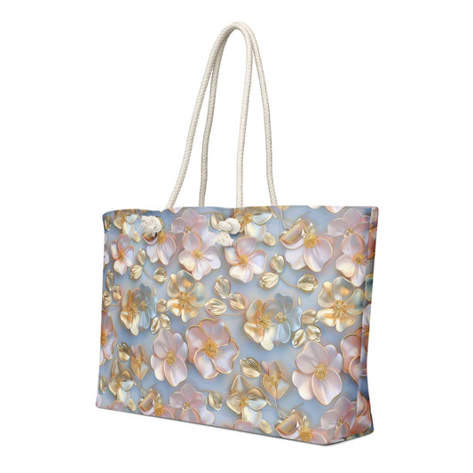 Oversized weekender bag Good Vibrations