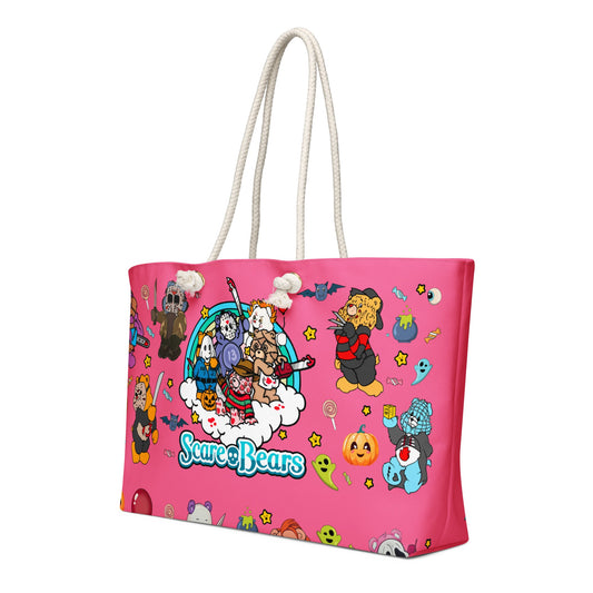 Oversized weekender bag Good Vibrations
