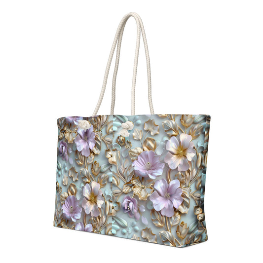 Oversized weekender bag Good Vibrations