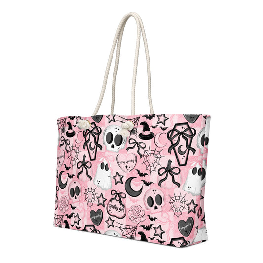 Oversized weekender bag Good Vibrations
