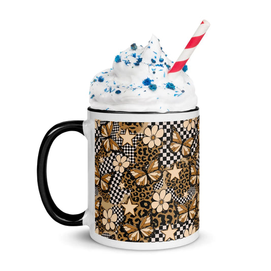 Mug with Color Inside Good Vibrations