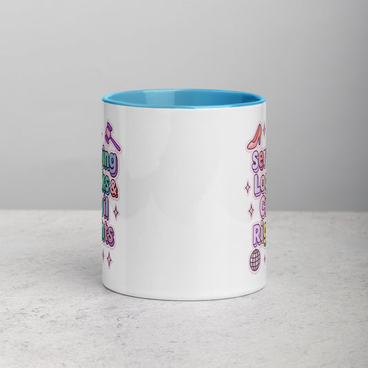 Mug with Color Inside Good Vibrations Adult Super Store