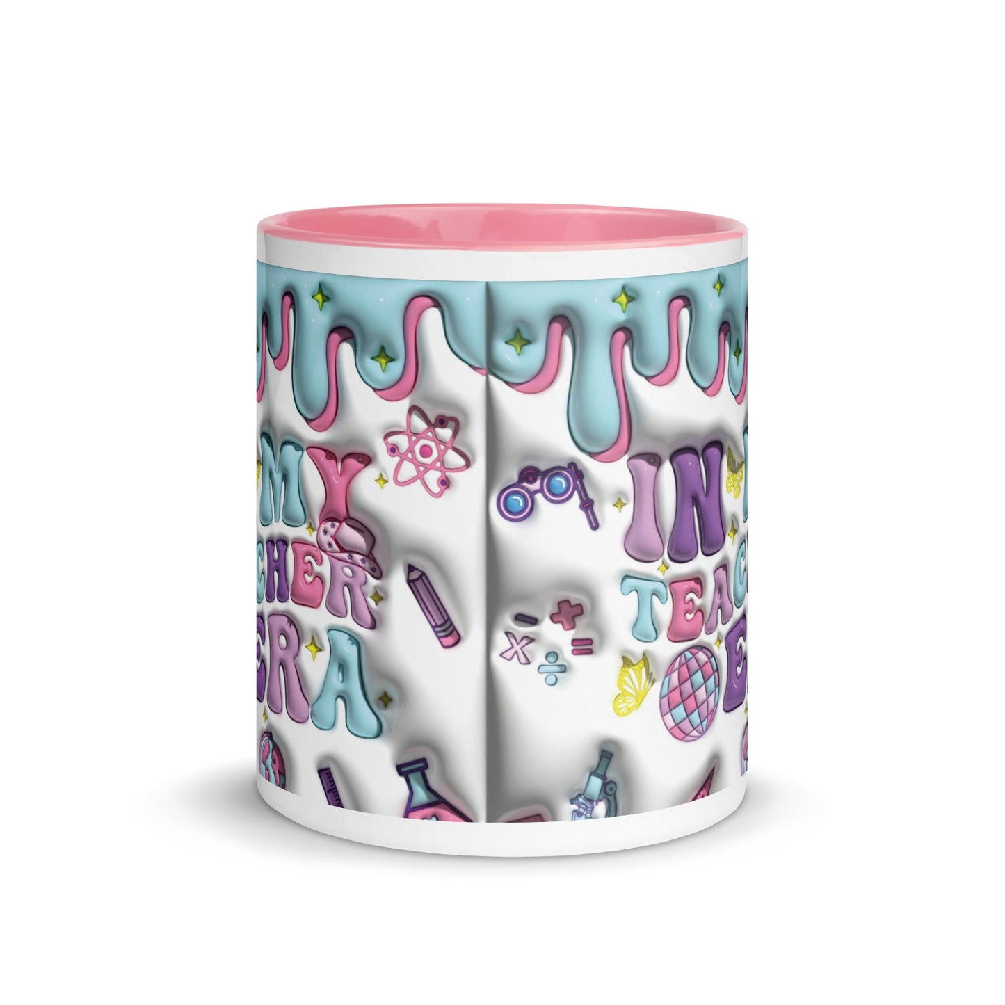 Mug with Color Inside Good Vibrations