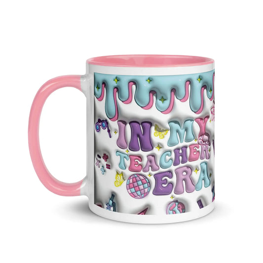 Mug with Color Inside Good Vibrations
