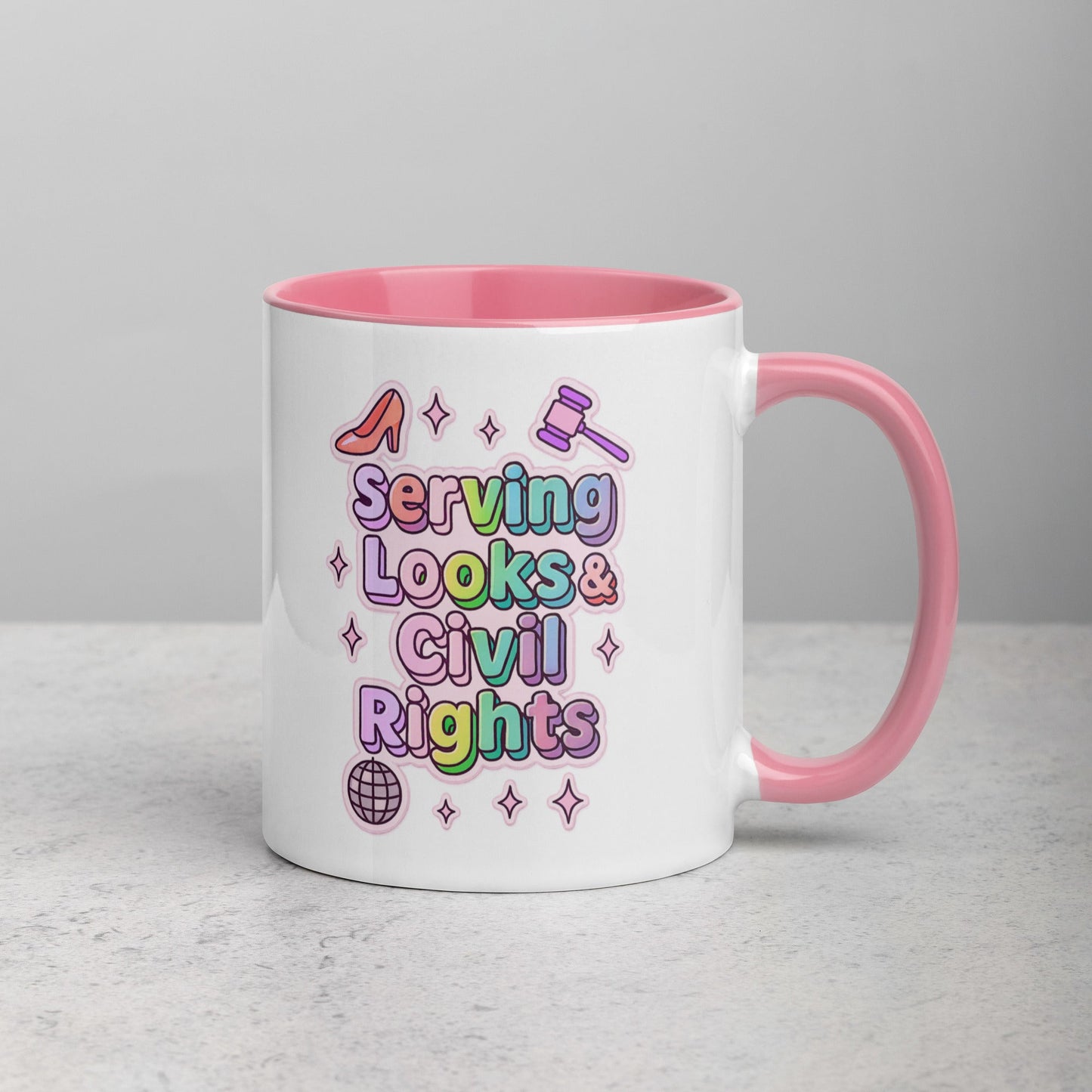 Mug with Color Inside Good Vibrations Adult Super Store