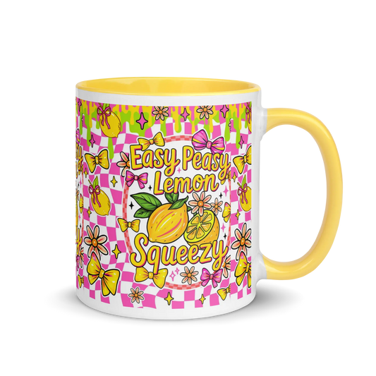 Mug with Color Inside Good Vibrations