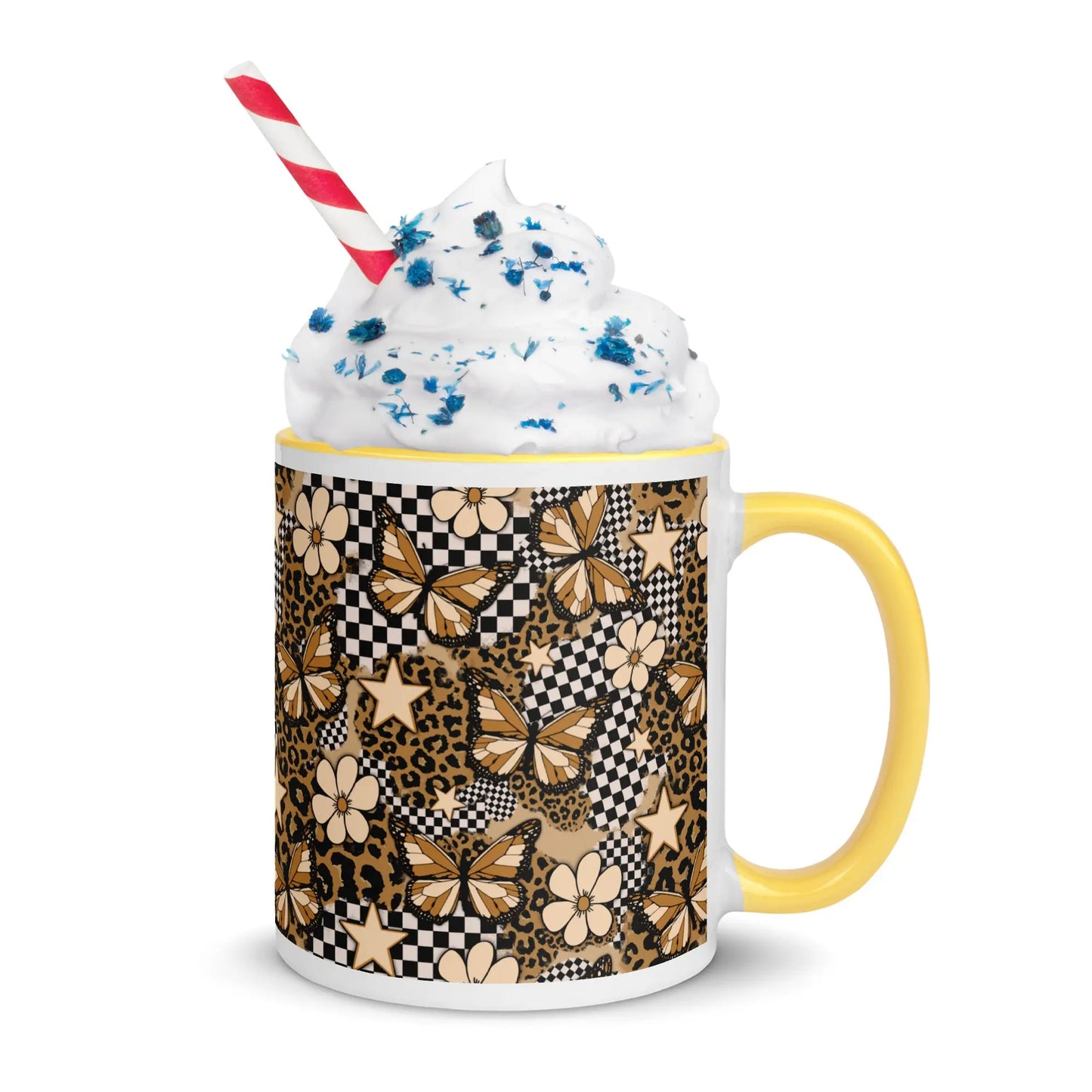 Mug with Color Inside Good Vibrations