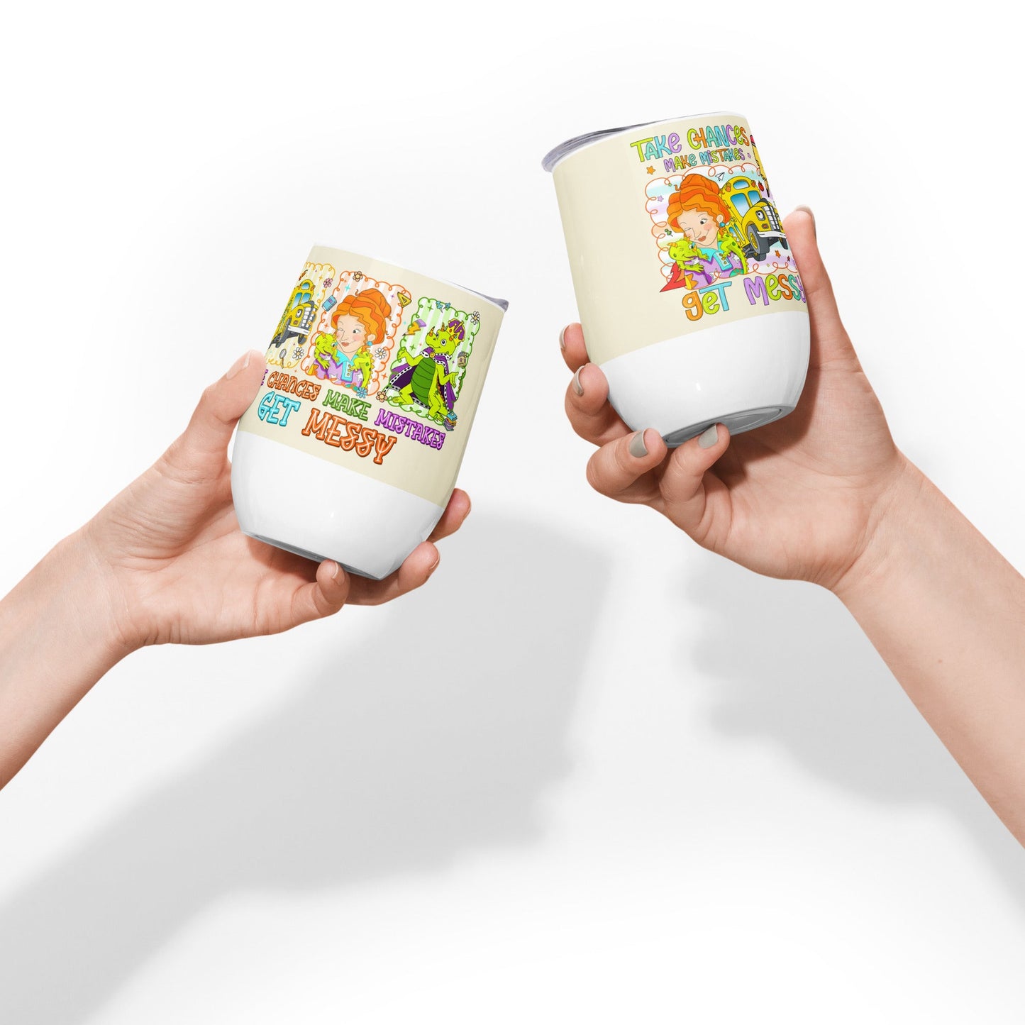 Wine tumbler Good Vibrations