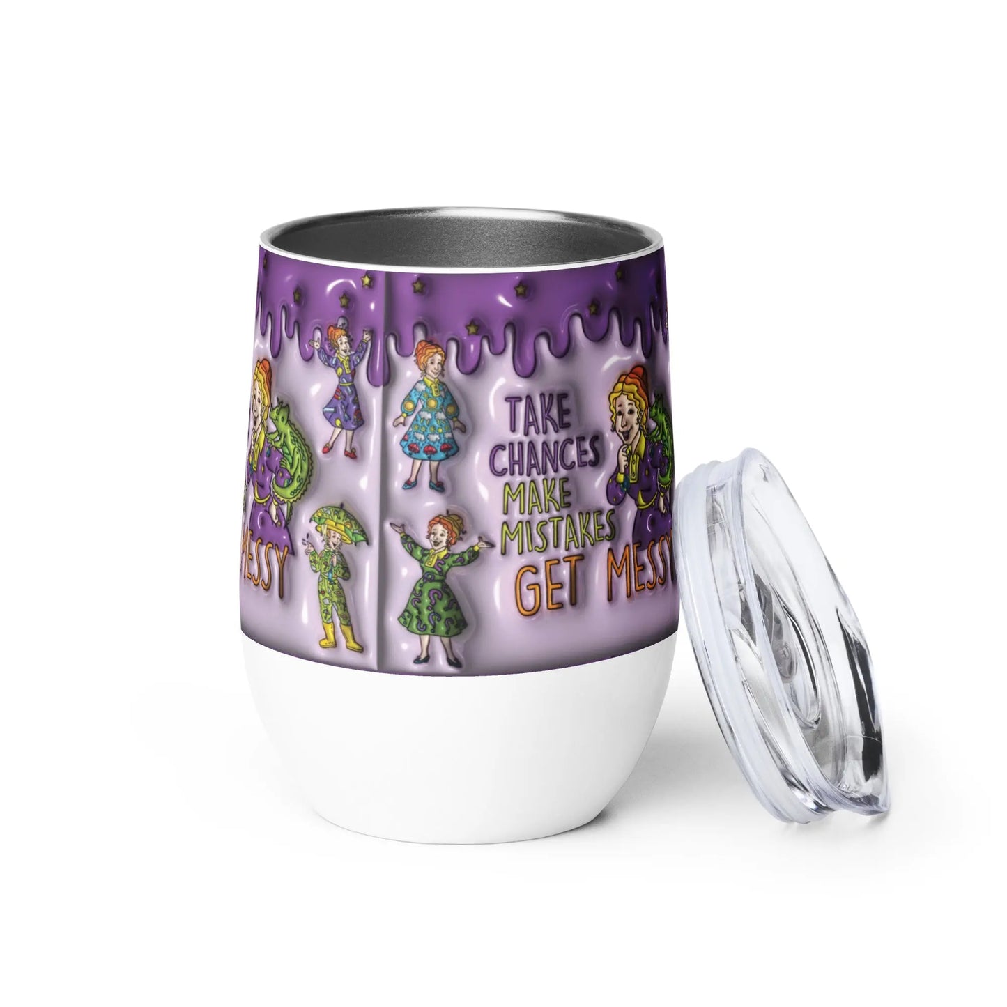 Wine tumbler Good Vibrations