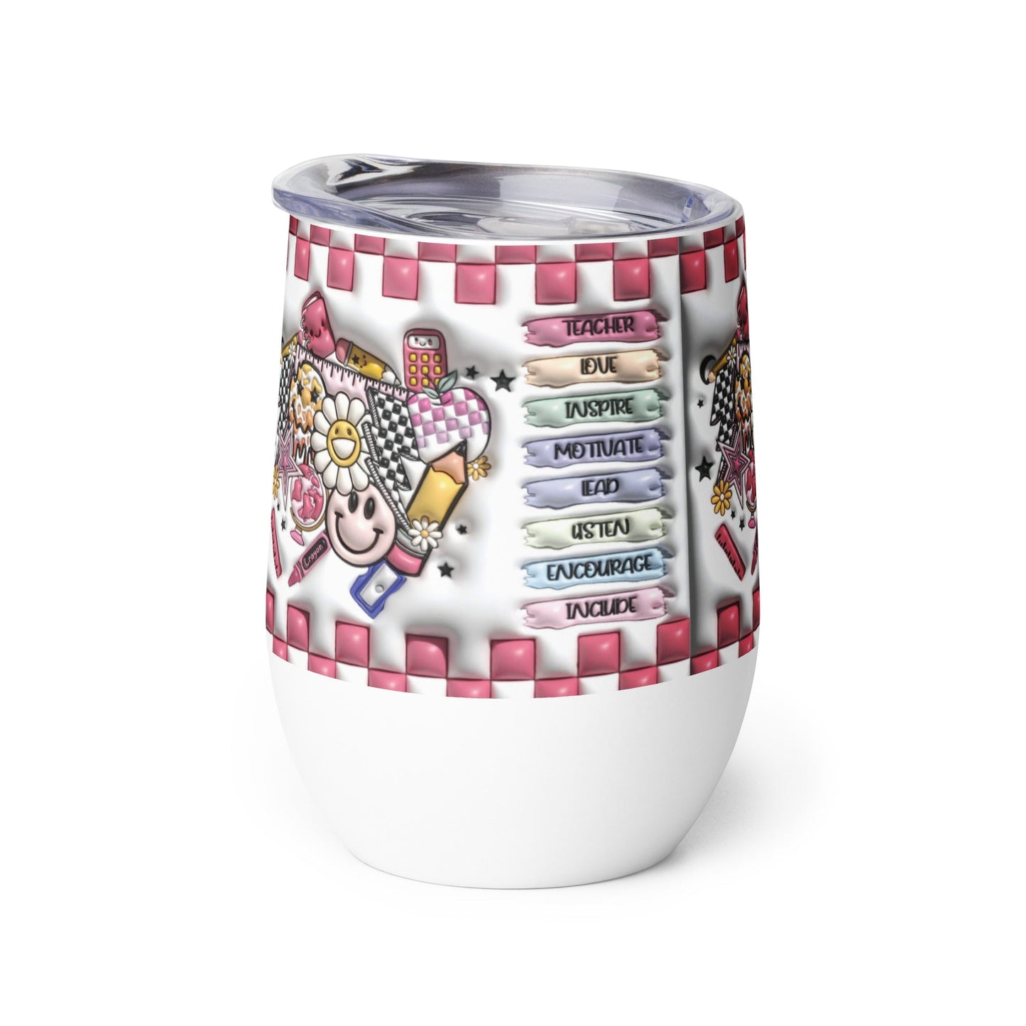 Wine tumbler Good Vibrations