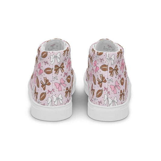Women’s high top canvas shoes Good Vibrations